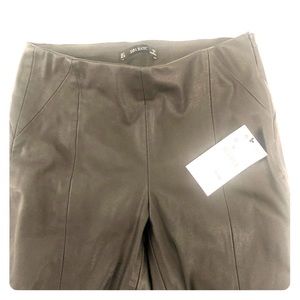 NWT Zara black faux leather pants